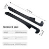 Picture of IHOTDER 2PCS Car Seat Gap Filler - Car Seat Gap Filler Organizer for Holding Phone,Key,Purse - Universal Car Gap Filler Fits Car Truck SUV Car Interior Accessories (Black/2PCS)…