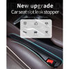 Picture of IHOTDER 2PCS Car Seat Gap Filler - Car Seat Gap Filler Organizer for Holding Phone,Key,Purse - Universal Car Gap Filler Fits Car Truck SUV Car Interior Accessories (Black/2PCS)…