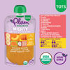 Picture of Plum Organics Mighty 4 Organic Toddler Food - Banana, Peach, Pumpkin, Carrot, Greek Yogurt, and Oat - 4 oz Pouch (Pack of 12) - Organic Fruit and Vegetable Toddler Food Pouch