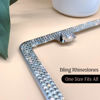 Picture of Bling License Plate Frames for Women 2 Pack | Rhinestone License Plate Frame Bling Licence Plate Frame Holder Tag | Car Plate Frame Plate Cover for Car License Plate Frames Cute Porta Placas Para Auto