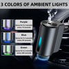 Picture of Car Air Freshener Diffuser, Smart Car Air Freshener, Car Diffuser Air Freshener with Three Adjustable Modes, Aromatizante Para Carro with 3pcs Essential Oil, Car Fresheners Long Lasting