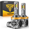 Picture of Termitor Brightest Upgraded H11/H9/H8 Bulbs, 40000LM 10X Brightner, 1:1 Halogen Size, 10-Year Extended Lifespan, 6500K Cool White, Canbus Ready, Plug and Play, Pack of 2