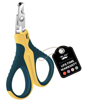 Picture of Mr. Pen- Cat Nail Clipper, Yellow & Gray Cat Nail Trimmer, Cat Nail Clippers, Cat Claw Clippers, Cat Clippers for Nails, Pet Nail Clippers, Kitten Nail Clipper, Small Dog Nail Clipper Cat Claw Trimmer