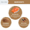 Picture of Omega for Dogs - 180 Delicious Soft Chews - Salmon Oil Treats for Skin and Coat, Itch Relief - Fish Oil Blend of Essential Fatty Acids, Omega 3, 6, and 9, and Vitamins - Peanut Butter Flavor