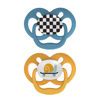 Picture of Dr. Brown's Advantage Baby Pacifiers, 6 -18 Month, Blue, 2 Count