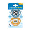 Picture of Dr. Brown's Advantage Baby Pacifiers, 6 -18 Month, Blue, 2 Count