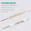 Picture of Flute Cleaning Kit Include 1pc Cotton Cleaning Brush, Flute Swab, Double-End Dust Brush,Flute Cleaning Rod, Screwdriver for Flute Repairing,Cork Grease, a Pair Cotton Gloves, 1pc Flute Cleaning Cloth