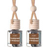 Picture of CE CRAFT Teakwood + Mahogany Air Freshener Bottle - Reusable Car Air Deodorizer Diffuser for Essential Oils & Scents, Lasts 30-90+ Days