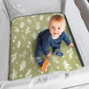 Picture of Pack n Play Sheets Fitted 2 Pack, Stretchy Ultra Soft Jersey Knit Pack and Play Sheets, Universal Fitted Portable/Mini Crib Mattresses Snug and Safe, Oliver Flora for Boy and Girl