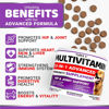 Picture of 2-Pack Dog Multivitamin Chewable with Glucosamine - Dog Vitamins and Supplements - Senior & Puppy Multivitamin for Dogs - Hip & Joint Support - Immune Health, Skin, Heart, Digestion, Probiotics