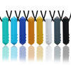Picture of Chewy Necklace Sensory Boys and Girls, 8 Pack Sensory Chew Necklaces for Kids with Autism, ADHD, SPD, Anxiety, Teething, Silicone Oral Motor Therapy Tools Reduce Adults Chewing, Biting