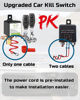 Picture of Remote Battery Disconnect Switch 12v, 250A, Upgrade Prevent Battery Drain, Disconnect Negative Car Kill Switch Anti-Theft, Remote Battery Kill Switch for Car, Truck, RV