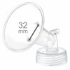 Picture of Maymom Wide Neck Pump Part for Spectra S1 Spectra S2 Spectra 9 Plus Breastpump; Incl Wide Mouth Flange (One flange-32mm Flange);Not Original Spectra Flange; Not Original Spectra Baby USA Parts