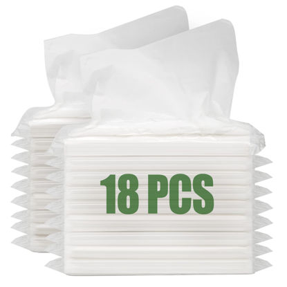 Picture of Car Tissue Refill, 18 Packs Car Tissues Auto Visor Tissue Refills for Visor, Napkins Holder Refill, Car Travel Tissues, Soft and Smooth (18 Pieces)