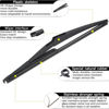 Picture of AUTOBOO 26"+14" Windshield Wipers with 12" Rear Wiper Blade Replacement for Nissan rogue 2008-2013 Rogue Select 2014 2015 -Original Factory Quality (Pack of 3)