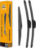 Picture of AUTOBOO 26"+14" Windshield Wipers with 13" Rear Wiper Blades Sets Replacement for Hyundai Santa Fe 2013-2018/2013-2019 Hyundai Santa Fe XL-Original Factory Quality (Pack of 3)