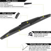 Picture of AUTOBOO 26"+14" Windshield Wipers with 13" Rear Wiper Blades Sets Replacement for Hyundai Santa Fe 2013-2018/2013-2019 Hyundai Santa Fe XL-Original Factory Quality (Pack of 3)