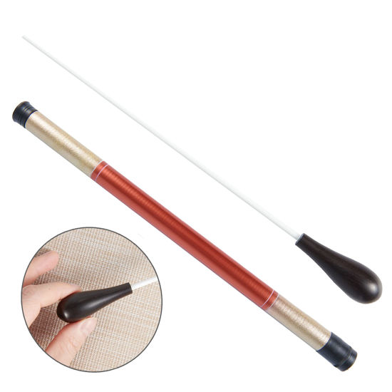 Picture of Music Baton Orchestra Baton wood Handle Music Conducting Baton (Black sandalwood Handle)