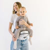 Picture of Tushbaby - Safety-Certified Hip Seat Baby Carrier - Mom’s Choice Award Winner, Seen on Shark Tank, Ergonomic Carrier & Extenders for Newborns & Toddlers (Carrier, Metallic)