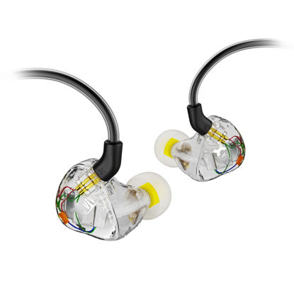 Picture of Xvive T9 in-Ear Monitor Headphones Dual Knowles BA Drivers IEM for Studio, Band Rehearsal, Live Performance (T9)