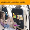 Picture of Kick Mats with Organizer - 2 Pack Backseat Protector Seat Covers for Your Car, SUV, Minivan or Truck Seats - Vehicle Back Seat Kids Safety Accessories - Universal Fit Automotive Interior Protectors