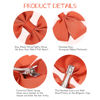 Picture of Choicbaby Hair Bows for Girls, 40pcs 3" Grosgrain Ribbon Pinwheel Hair Bows for Toddler Baby Girls Hair Accessories