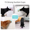 Picture of MateeyLife 2PCS Large Lick Mat for Dogs and Cats with Suction Cups, Dog Lick Mat for Anxiety Relief, Dog Enrichment Toys for Boredom, Cat Peanut Butter Lick Pad, Dog Treat Mat for Bathing Grooming