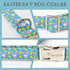 Picture of Unique style paws Dog Collar Metal Buckle Collar for Easter Gift Pink Ear Rabbit Carrot Durable Cotton Collar for Small Medium Large Boys Girls Dogs