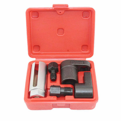 Picture of A ABIGAIL 5 PCS Automotive O2 Oxygen Sensor Socket Offset 02 sensor Wrench Remover Tool and Thread Chaser Tool