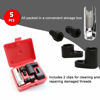 Picture of A ABIGAIL 5 PCS Automotive O2 Oxygen Sensor Socket Offset 02 sensor Wrench Remover Tool and Thread Chaser Tool