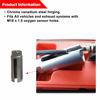 Picture of A ABIGAIL 5 PCS Automotive O2 Oxygen Sensor Socket Offset 02 sensor Wrench Remover Tool and Thread Chaser Tool