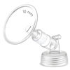 Picture of 1X 10 mm Maymom Two-Piece Wide Neck Pump Parts for Spectra S1/S2 Pumps; Incl Wide Mouth Flanges; Not Original Spectra Flange