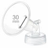 Picture of Maymom Wide Neck Pump Part for Spectra S1 Spectra S2 Spectra 9 Plus Breastpump; Incl Wide Mouth Flange (One flange-30mm Flange);Not Original Spectra Flange; Not Original Spectra Baby USA Parts