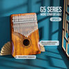 Picture of MIFOGE Kalimba Thumb Piano 17 Keys with Koa Acacia Wood,Mbira,Finger Piano Builts-in Waterproof Protective Box, Easy to Learn Portable Musical Instrument,Gift for Kids Adult Beginners (Koa)