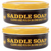 Picture of Fiebing's Yellow Saddle Soap for Leather (12 oz Tin) - Leather Cleaner & Conditioner to Soften, Protect & Restore Leathercraft - Leather Soap for Car Seat, Couch, Shoe, Purse, Boot, Bag, & Saddles (2)