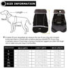 Picture of QBLEEV Warm Dog Coat Reflective Dog Jacket, Waterproof Dog Winter Coat Turtleneck Dog Clothes for Cold Weather, Thick Fleece Dog Snowsuit Christmas Dog Vest Pet Apparel for Small Medium Large Dogs S