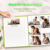 Picture of Artfeel Photo Album 4x6 with 1000 Pockets,Slip-in Picture Albums,Linen Cover Memory Book with Front Window,White Page Vertical Photo Book for Wedding,Family,Anniversare,Baby,Vacation