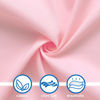 Picture of Crib Mattress Sheet 2 Pack Fitted Crib Sheet (28 x 52 x 8 in) for Standard Crib Toddler Mattress Cover Soft Microfiber Breathable Baby Sheets for Boys and Girls, Blue and Pink