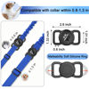 Picture of SANKALA Airtag Dog Collar Holder, [1 Pack] Waterproof Dog Airtag Holder, Silicone Full Body Covered Anti-Lost Protective Apple Air Tag Holder for Pet Collar - Fits All Width Collars, Black