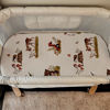Picture of Gllquen Baby Bassinet Sheets 4 Pack, Breathable Cozy Fitted Mattress Sheet, Elastic Travel Crib Fashionable Floral Pattern, Standard Cradle Safe Sheets for Baby Boy Girls 32"X16" (Bear)