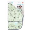 Picture of Bumkins Sleeved Bib for Girl or Boy, Baby and Toddler for 6-24 Mos, Essential Must Have for Eating, Feeding, Baby Led Weaning Supplies, Long Sleeve Mess Saving Food Catcher, Soft Fabric, Llama Green