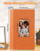 Picture of Artfeel Photo Album 4x6 with 300 Pockets,Slip-in Picture Albums,Linen Cover Memory Book with Front Window,White Page Vertical Photo Book for Wedding,Family,Anniversare,Baby,Vacation