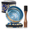 Picture of Tibetan Singing Bowl Set - Authentic Hand-Tuned Sound Bowl for Meditation - Complete Meditation Bowl Kit with Cushion, Mallet, Box & Guide - Perfect Tibetan Bell for Yoga, Relaxation, & Sound Healing