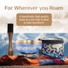 Picture of Tibetan Singing Bowl Set - Authentic Hand-Tuned Sound Bowl for Meditation - Complete Meditation Bowl Kit with Cushion, Mallet, Box & Guide - Perfect Tibetan Bell for Yoga, Relaxation, & Sound Healing