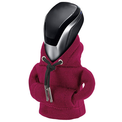 Picture of Gear Shift Hoodie Cover, Universal Car Shift Knob Hoodie, Mini Hoodie for Car Shifter, Automotive Interior Cute Gadgets, Car Accessories and Decorations