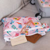 Picture of Bumkins Waterproof Wet Dry Clutch Bag for Baby, Travel, Swim Suit, Cloth Diapers, Pump Parts, Pool, Gym Clothes, Toiletry, Hook to Stroller, Pack for Daycare, Zip Bag, Packing Pouch, Cowgirl Boots