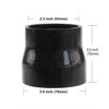 Picture of Ucreative 4-Ply Straight Coupler Silicone Hose ID 2.5 inch to 3.0 inch (63mm to 76mm) with T-Bolt Clamps