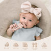 Picture of Moonkie Teething Toy Set of 2, Safe & Easy to Hold BPA Free Silicone Teethers, 360° Baby Toothbrush with Suction Base, Teether Toys Best for Babies 6-12 Months (Koala Blush/Shifting Sand)