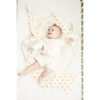 Picture of Konssy Baby Blankets for Unisex Boys Girls, Super Soft Nursery Minky Blankets with Muslin Cotton Front and Dotted Fleece Backing, Printed Bed Throws Newborn