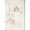 Picture of Konssy Baby Blankets for Unisex Boys Girls, Super Soft Nursery Minky Blankets with Muslin Cotton Front and Dotted Fleece Backing, Printed Bed Throws Newborn